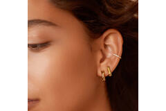  Dusk Divas - Argent / GP 14 carats - Zircone - 1,5cm